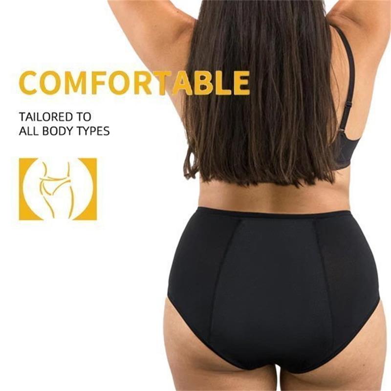 Thalia™ - Culotte Taille Haute Anti-Fuite – Restez à l'abri des fuites en cas d'incontinence et de menstruations