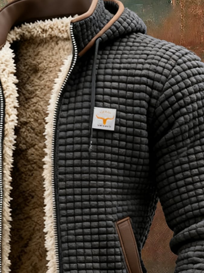Vincent- Veste Isolante en Polaire Hivernale