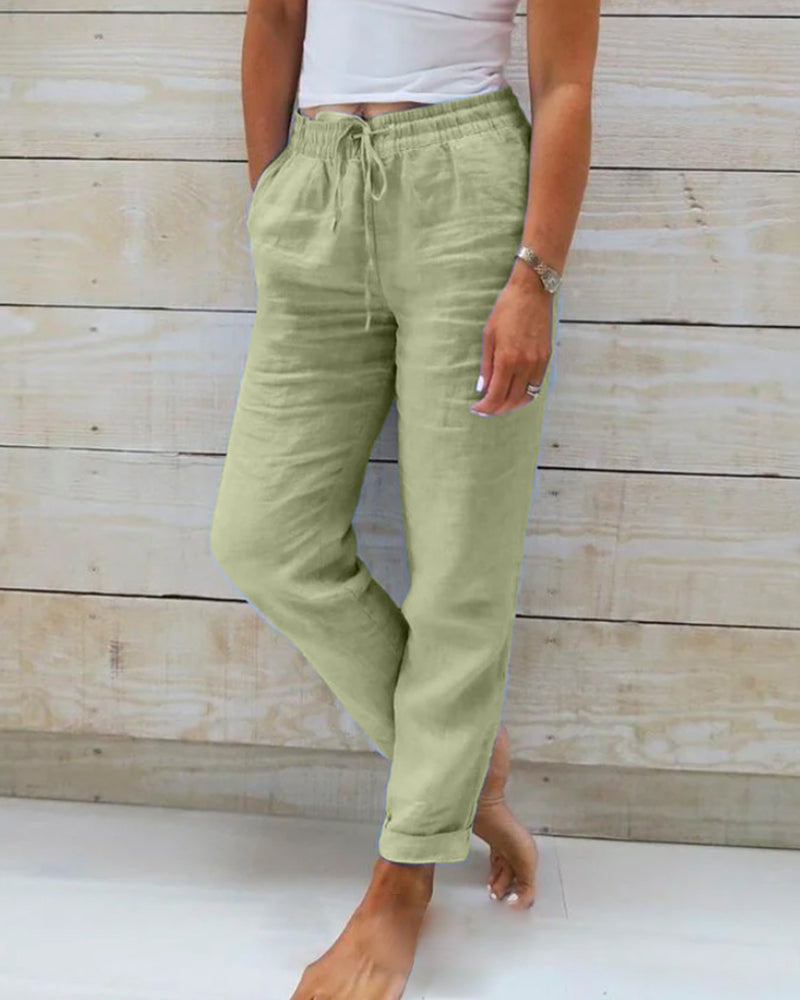Tamina™ - Pantalon Décontracté avec Cordons de Serrage