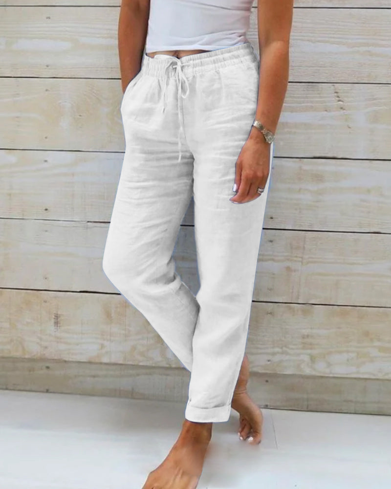 Tamina™ - Pantalon Décontracté avec Cordons de Serrage