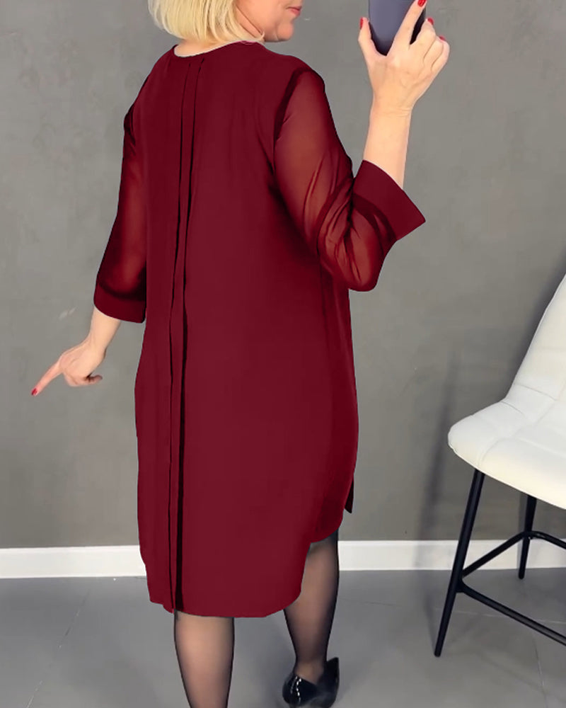 Édith™ - Robe magnifique pour femmes en tissu léger