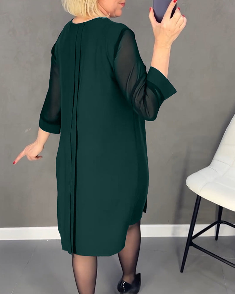 Édith™ - Robe magnifique pour femmes en tissu léger