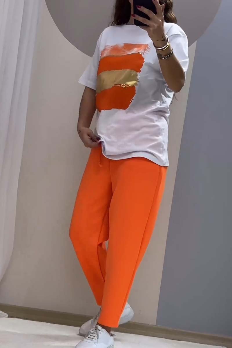 Helira™ - Ensemble décontracté avec haut et pantalon pour un style quotidien