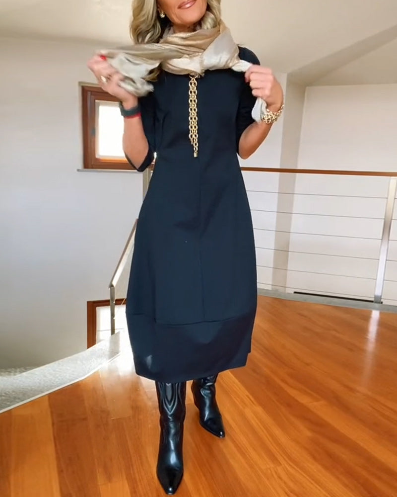 Inès™ - Robe Maxi Vintage Élégante et Confortable