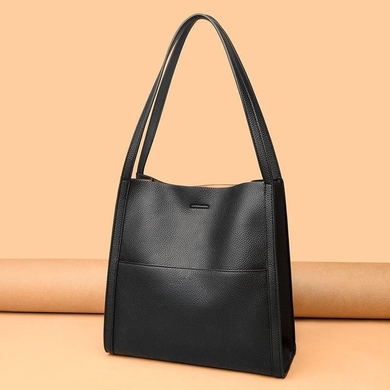 Corinne™ - Sac à épaule en cuir élégant et spacieux