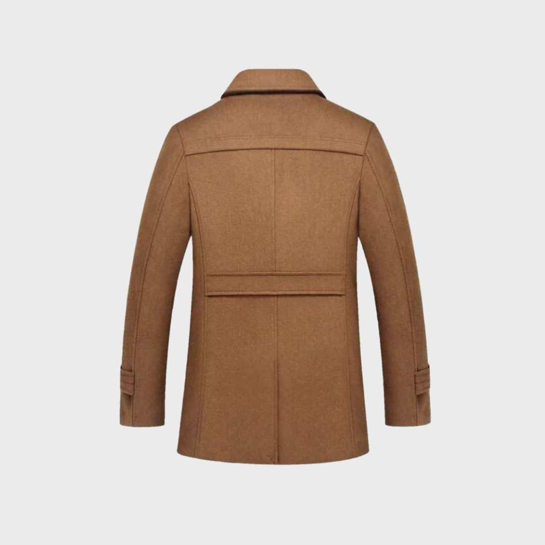 Aaron™ - Manteau Classique En Laine Type Peacoat