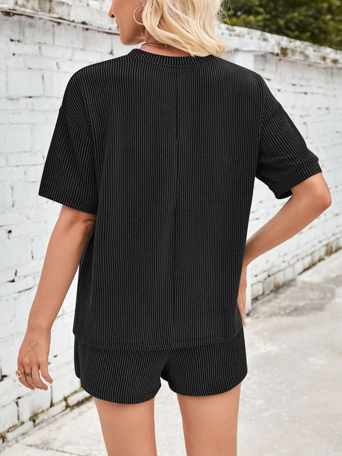 Pherina™ - Ensemble de Loungewear en Velours Côtelé Confortable