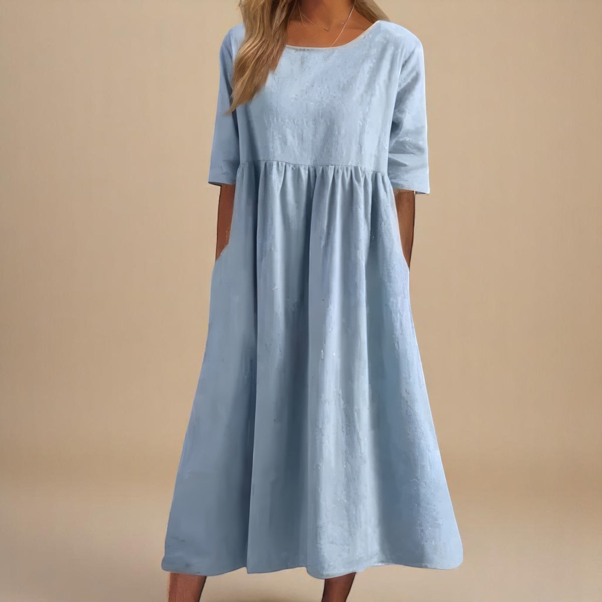 Bellina™ - Robe en coton légère et fluide