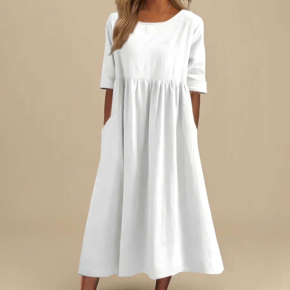 Bellina™ - Robe en coton légère et fluide