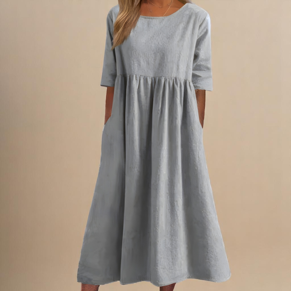 Bellina™ - Robe en coton légère et fluide