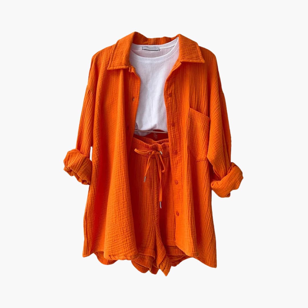 Celia™ - Ensemble d'été confortable en 2 pièces