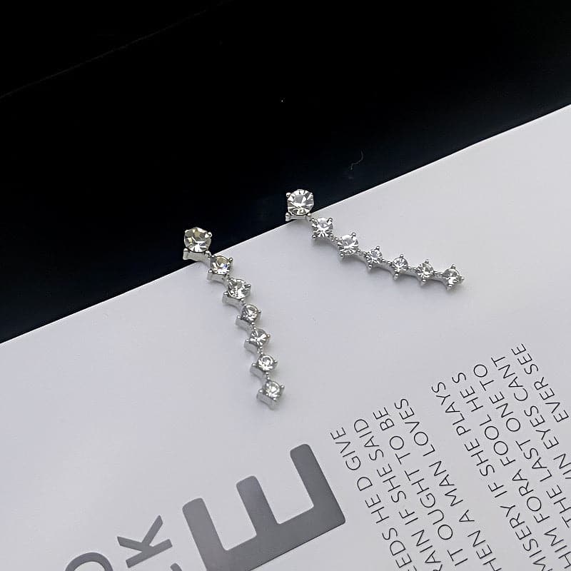 Océane™ - Boucles d'oreilles sept étoiles scintillantes