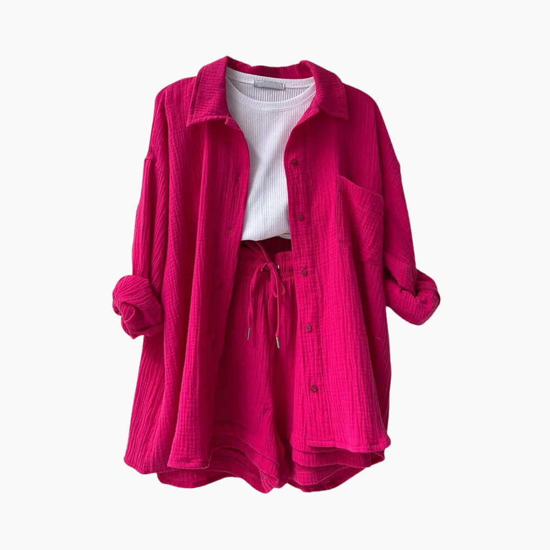 Celia™ - Ensemble d'été confortable en 2 pièces