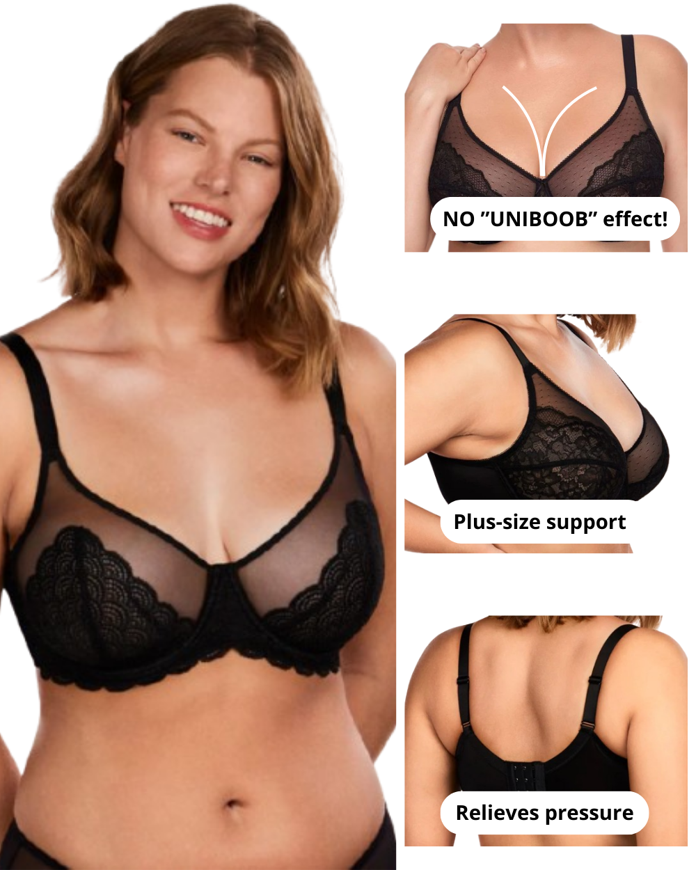 Tahlira™ - Soutien-Gorge Réducteur de Poitrine – Confort Invisible, Confiance Imparable
