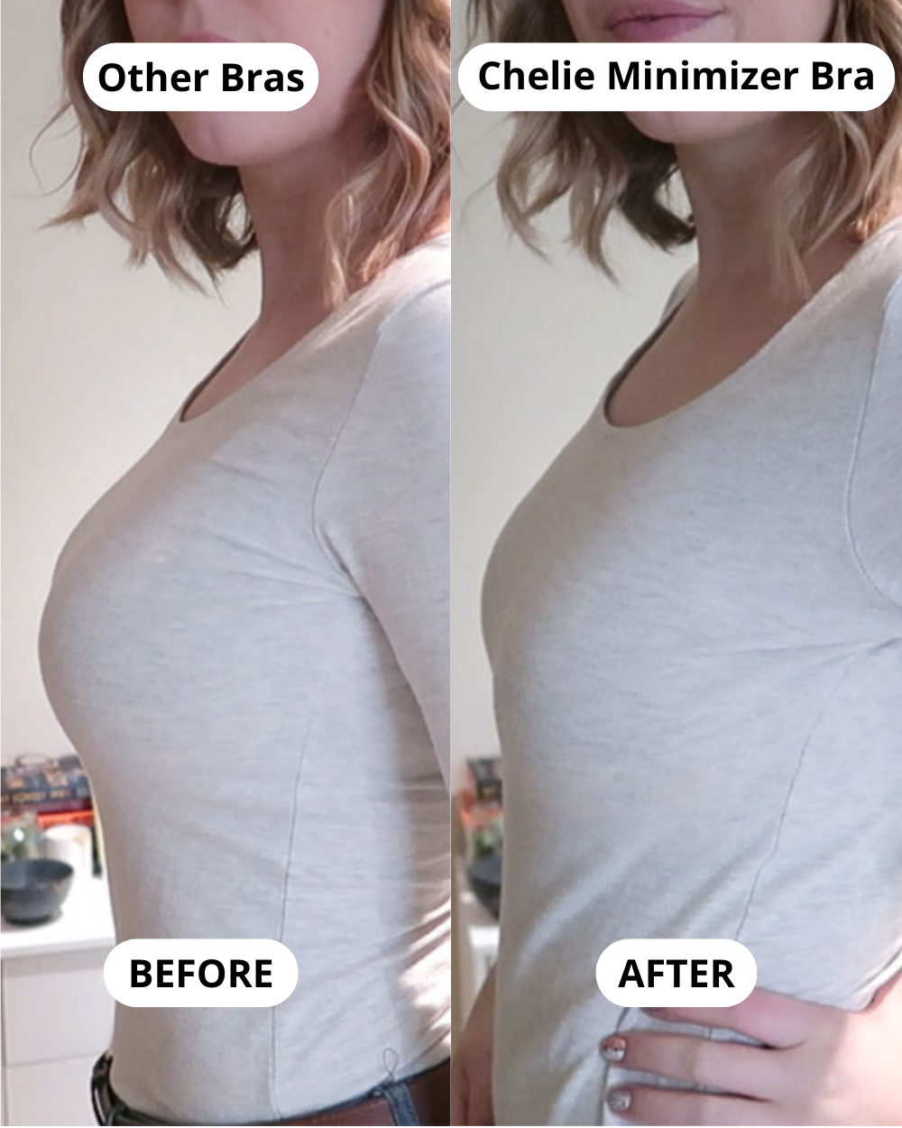 Tahlira™ - Soutien-Gorge Réducteur de Poitrine – Confort Invisible, Confiance Imparable