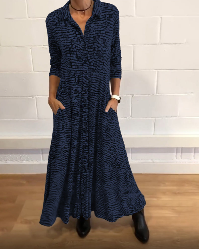 Hélène™ - Robe Maxi Vintage Élégante et Bohème