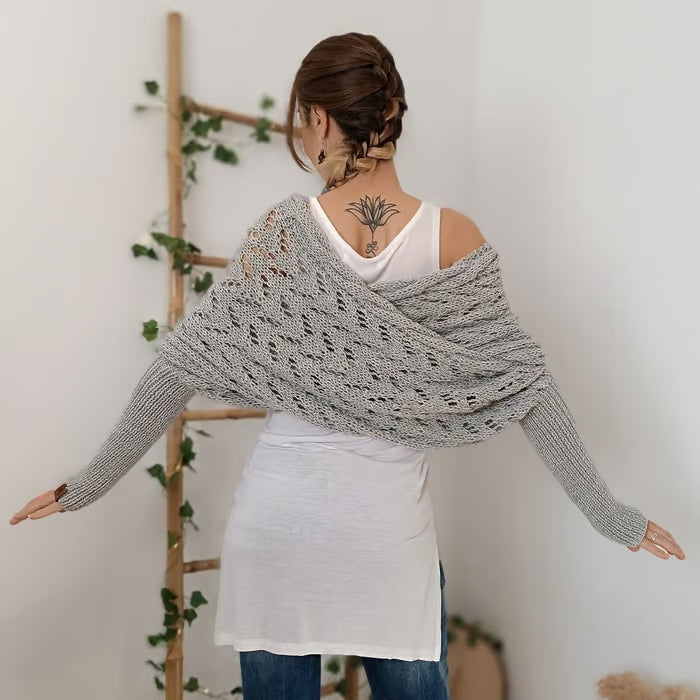 Alyssa™ - Châle en tricot boho – Flatteur et confort