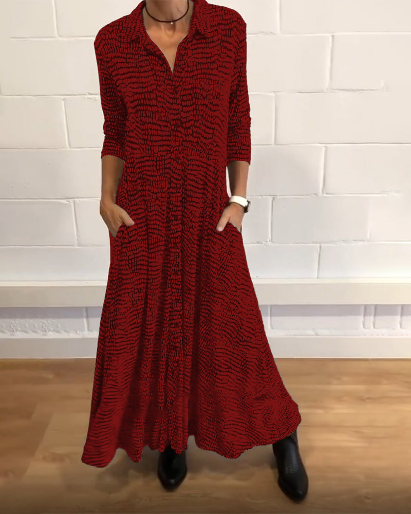 Hélène™ - Robe Maxi Vintage Élégante et Bohème