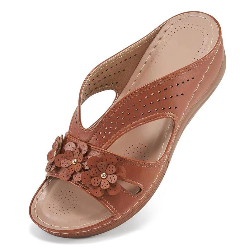 Norabel™ - Sandales avec talon orthopédique de confort – Stabilité, légèreté et posture naturelle
