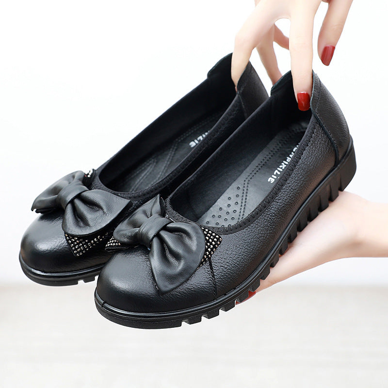 Marre - Chaussures Confortables Femme à Enfiler avec Bout Large et Semelle Souple
