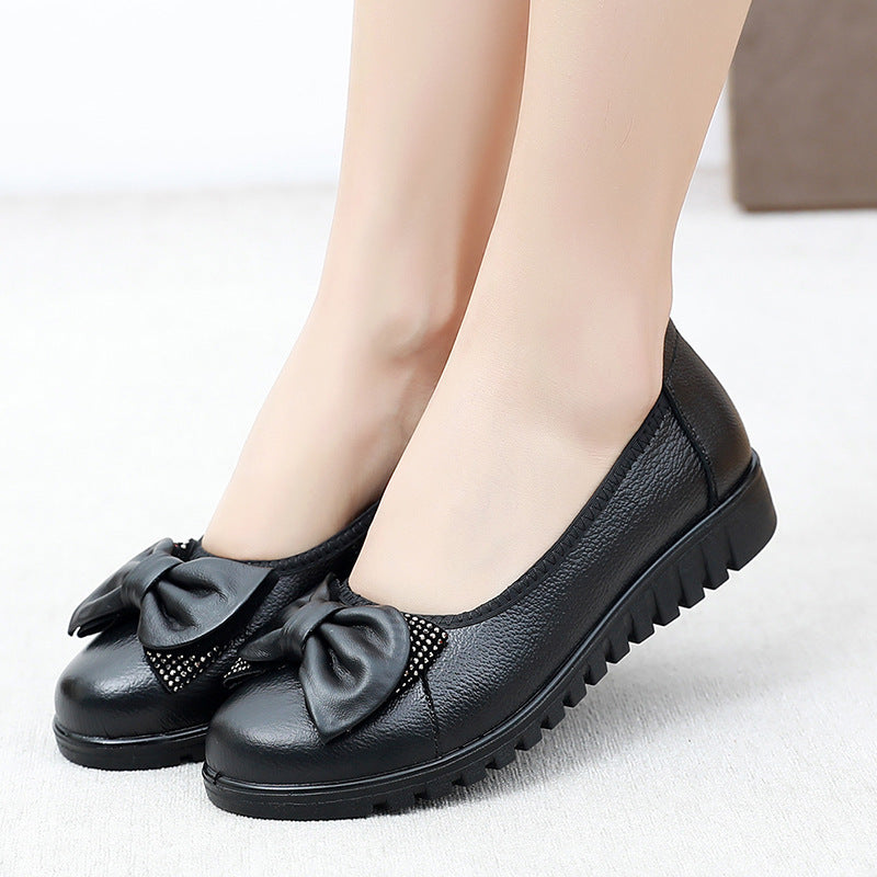Marre - Chaussures Confortables Femme à Enfiler avec Bout Large et Semelle Souple