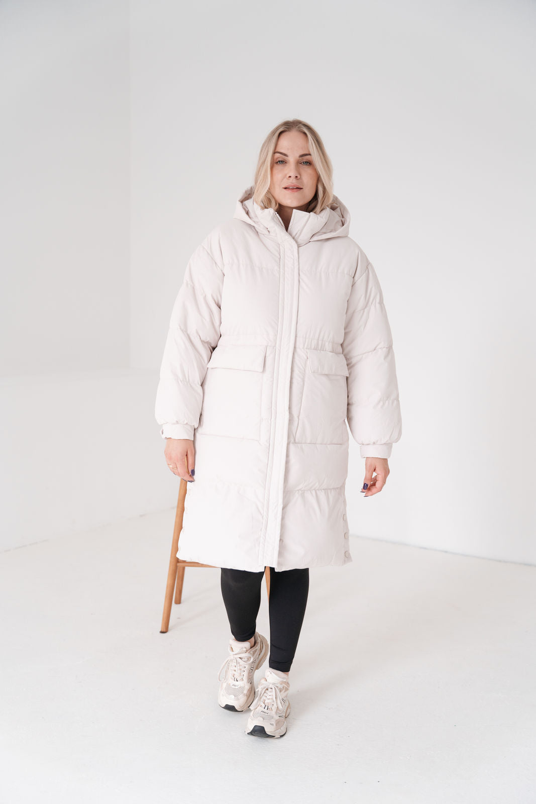 Lonneke™ - Manteau Long Femme Duvet avec Capuchon