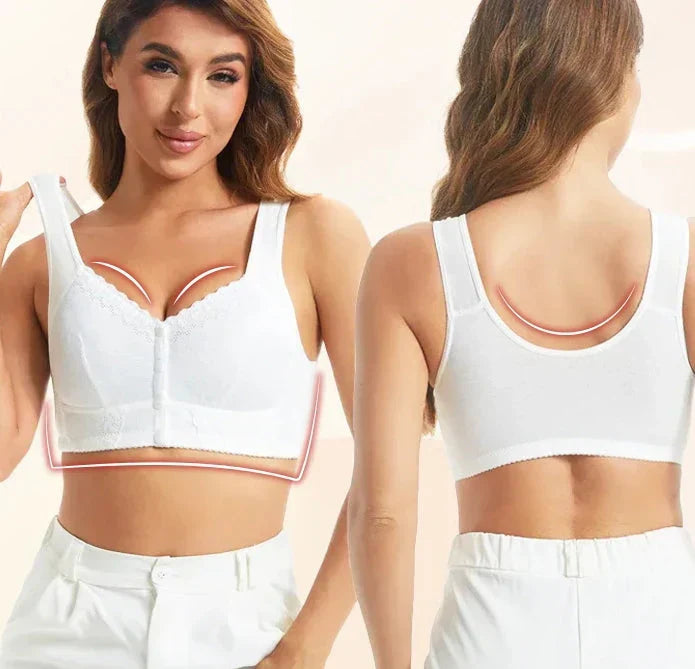 Jean™ - Soutien-Gorge Respirant à Fermeture Frontale