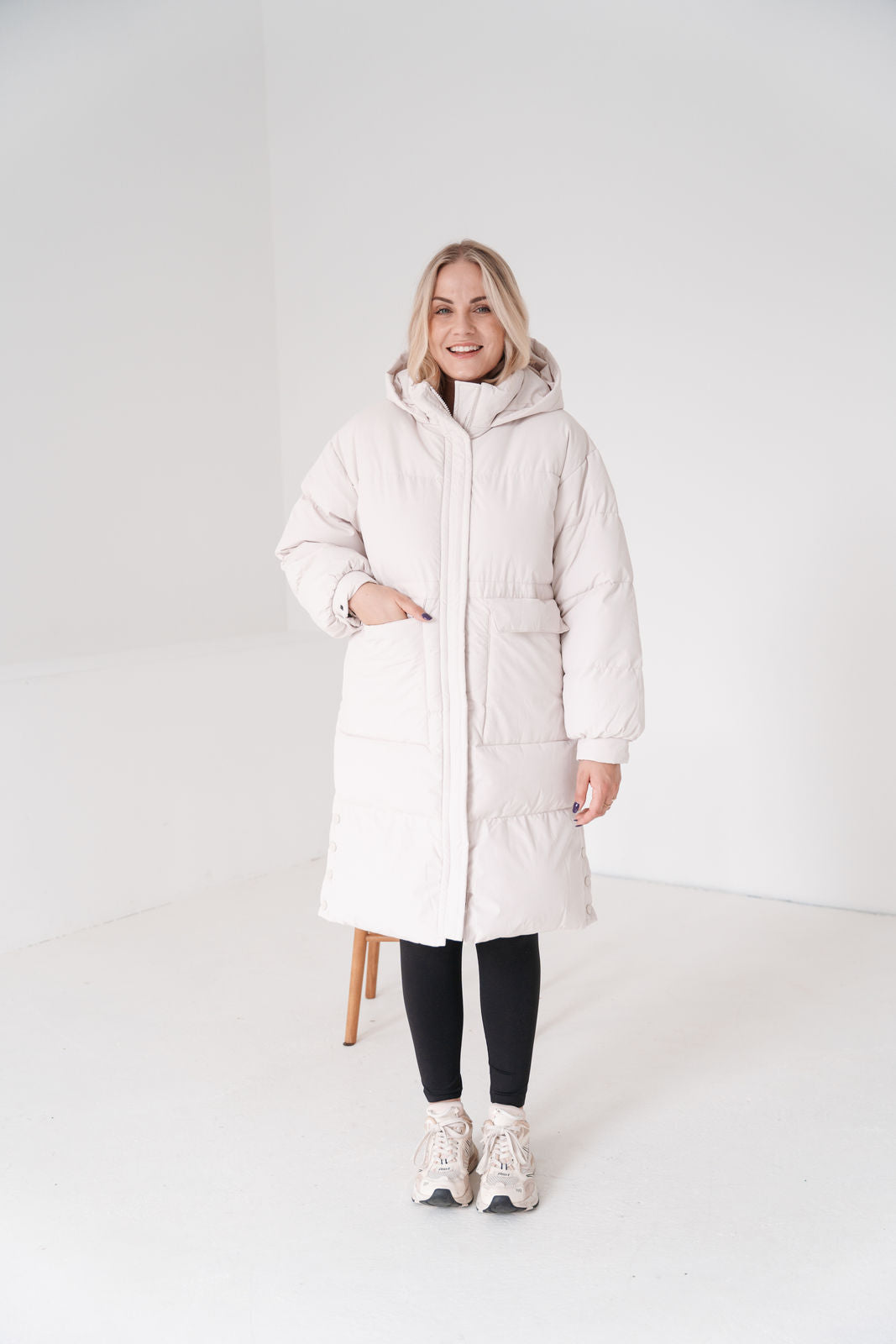 Lonneke™ - Manteau Long Femme Duvet avec Capuchon