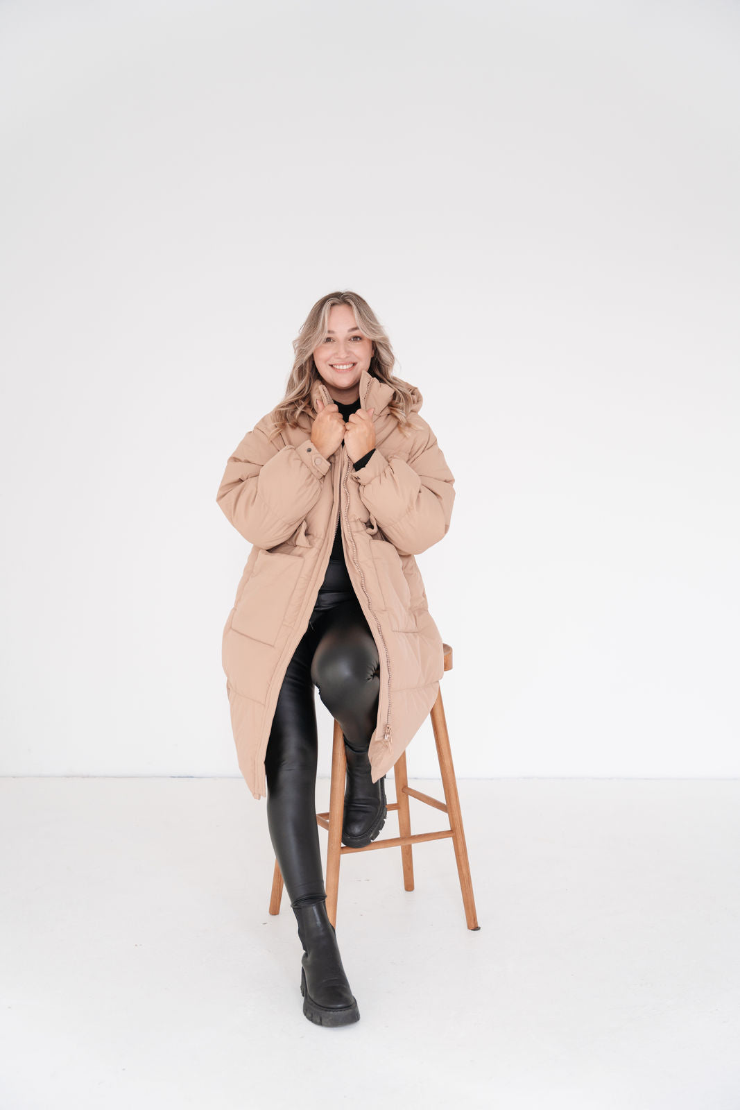 Lonneke™ - Manteau Long Femme Duvet avec Capuchon