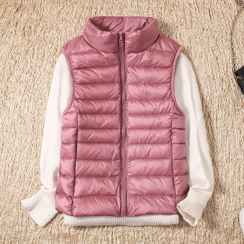 Quelora™ - Gilet Plissé Léger En Plumes Pour Un Style Élégant