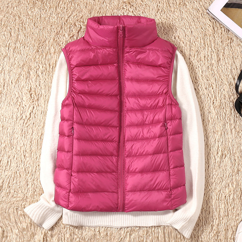 Quelora™ - Gilet Plissé Léger En Plumes Pour Un Style Élégant
