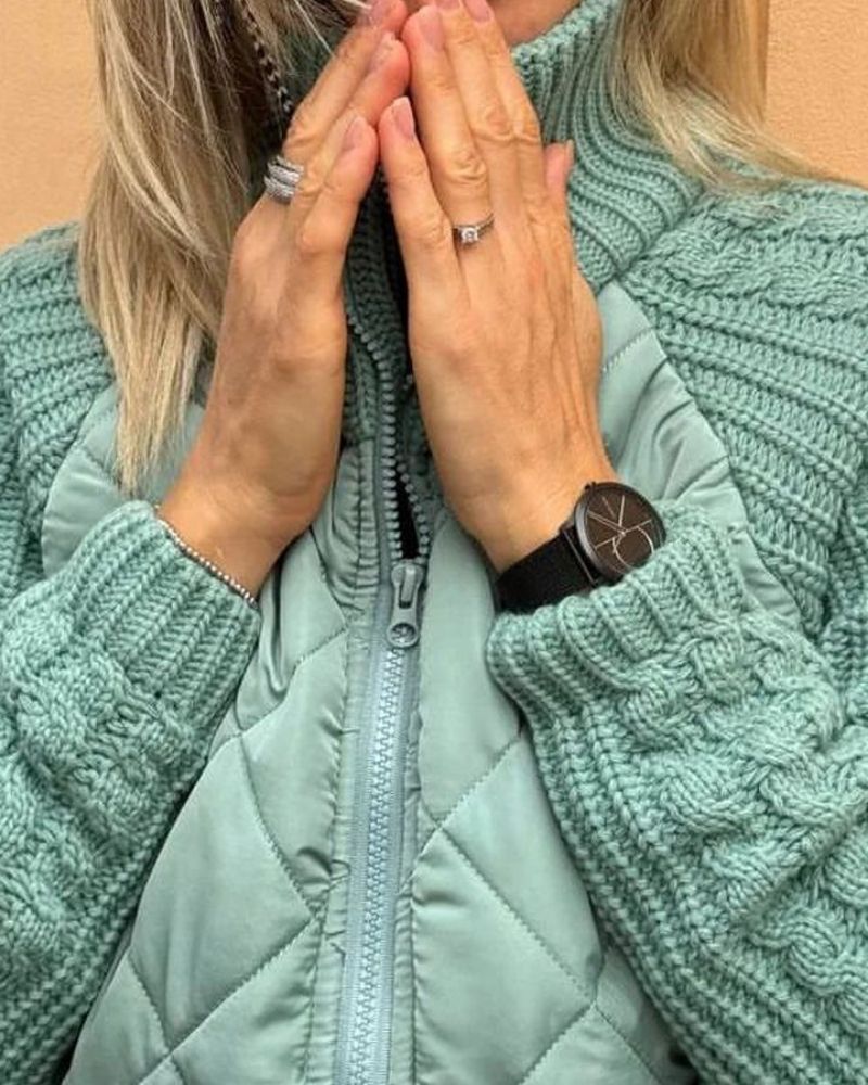 Bravina™ - Veste en Fleece Tricotée Décontractée