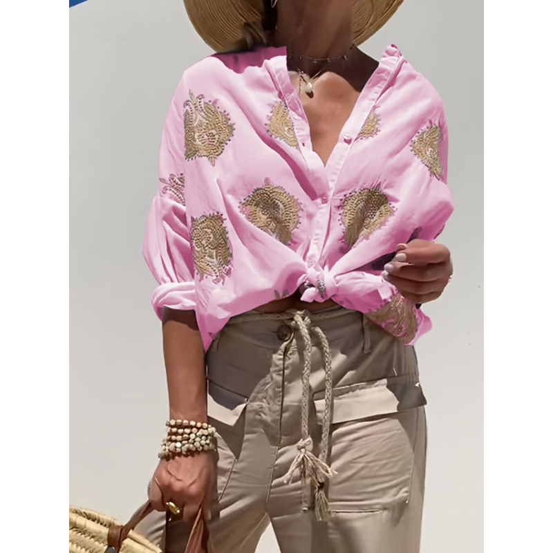 Elina™ - Blouse Chique Ibiza Style