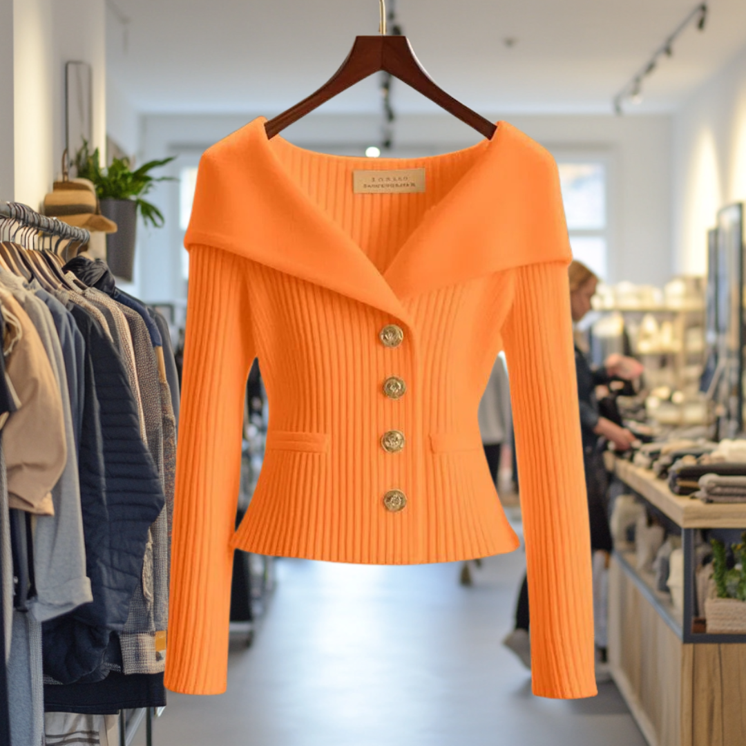 Loreta™ - Tricot-jacket Luxueux