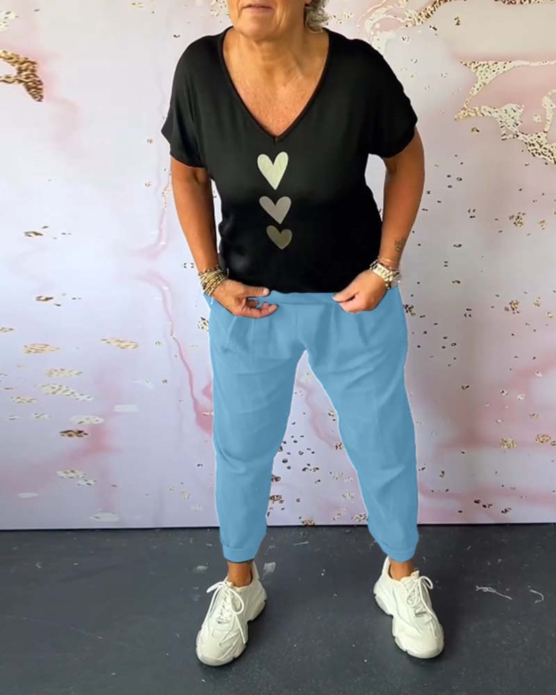 Tavira™ - Pantalon Décontracté Confortable avec Poche et Couleur Unie