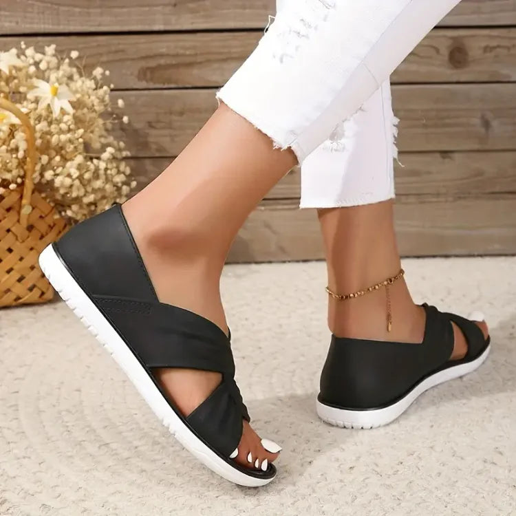 Florinda™ - Sandales confortables à nœud papillon pour femmes