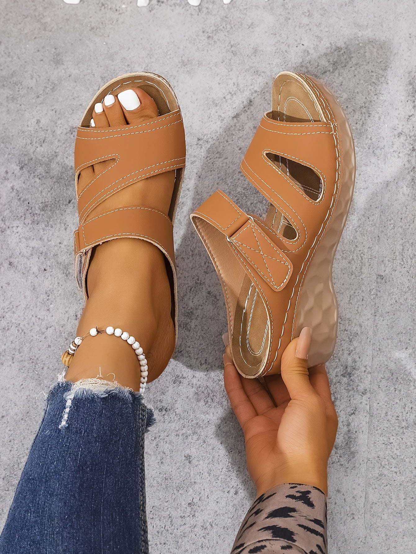 Serilda™ - Sandale Élégante à Talon avec Bride Ajustable