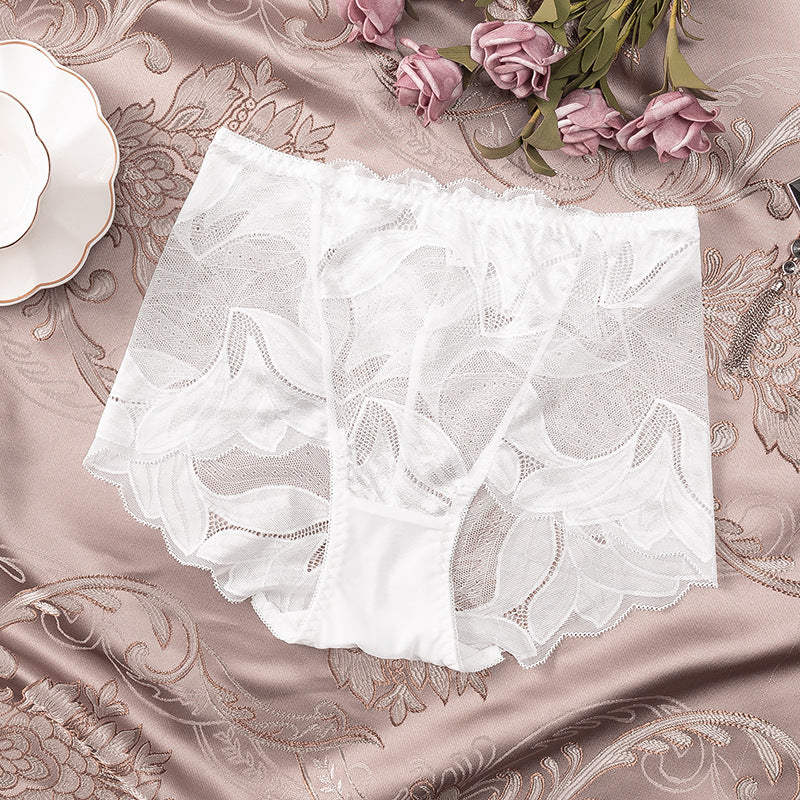 Emina™ - Paquet de sous-vêtements en dentelle de soie faits à la main pour femmes
