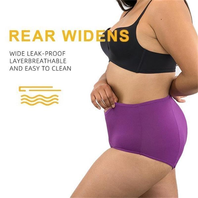 Thalia™ - Culotte Taille Haute Anti-Fuite – Restez à l'abri des fuites en cas d'incontinence et de menstruations