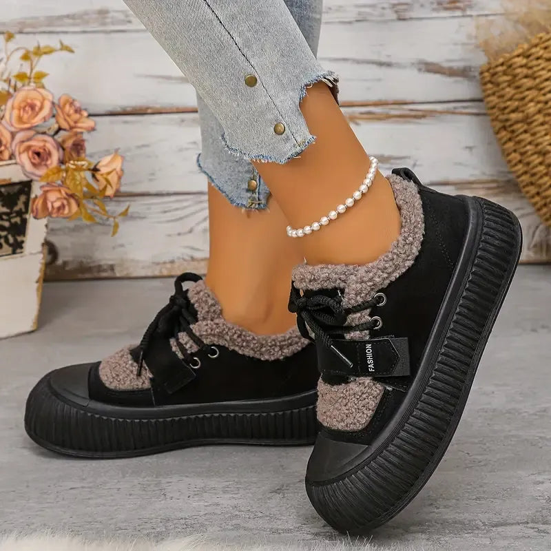 Nirelia™ - Baskets Chaudes Confort Hiver pour Femmes