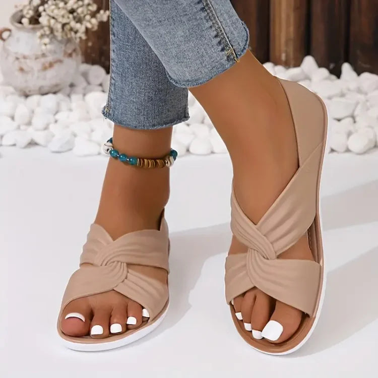 Florinda™ - Sandales confortables à nœud papillon pour femmes