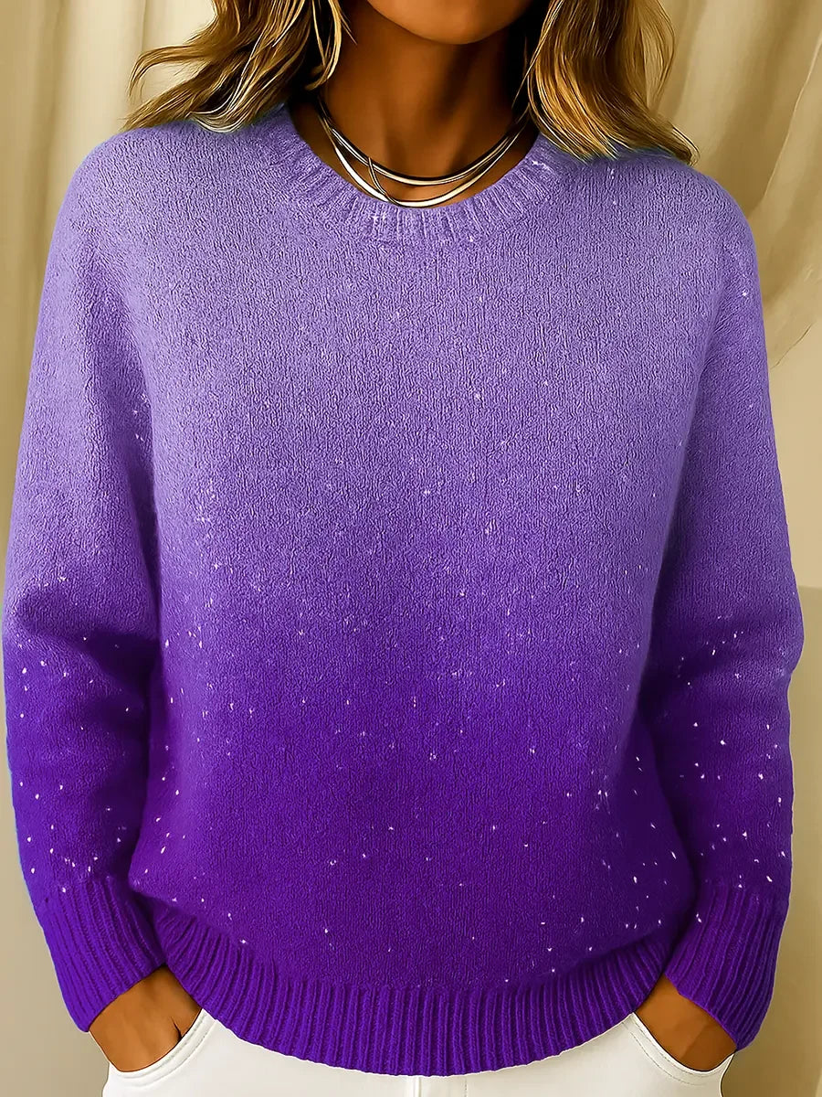 Cyravelle™ - Pull Ombré Doux en Tricot
