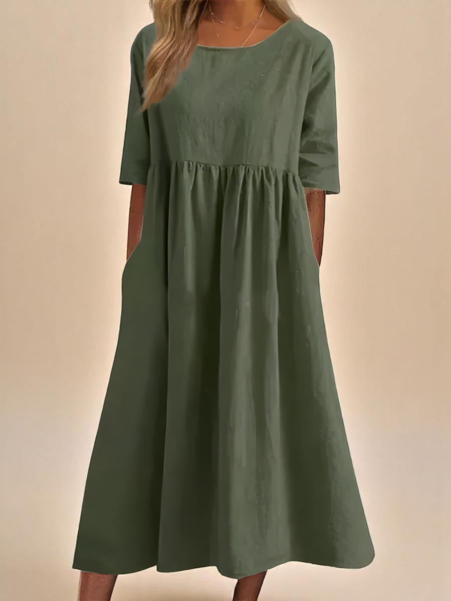 Bellina™ - Robe en coton légère et fluide