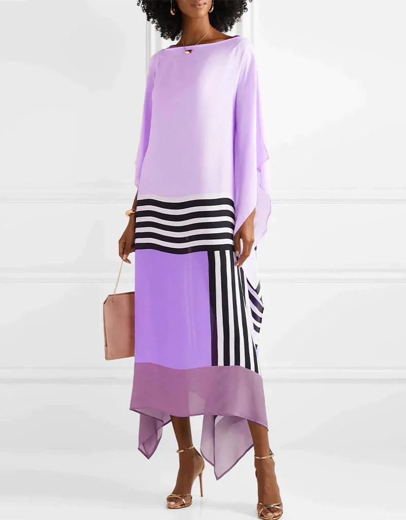 Rayna™ - Caftan Élégant à Imprimé Géométrique