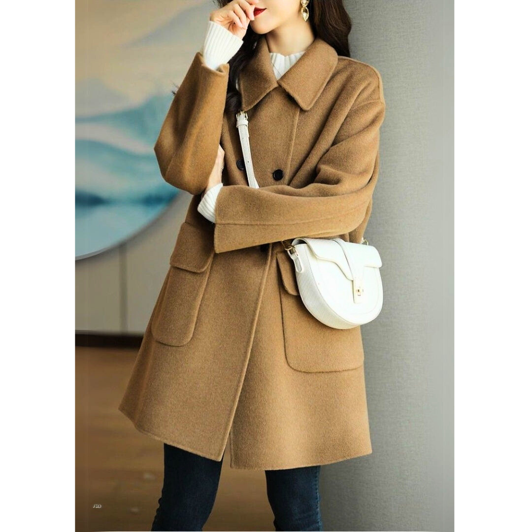 Marie™ - Manteau Long Élégant et Moderne