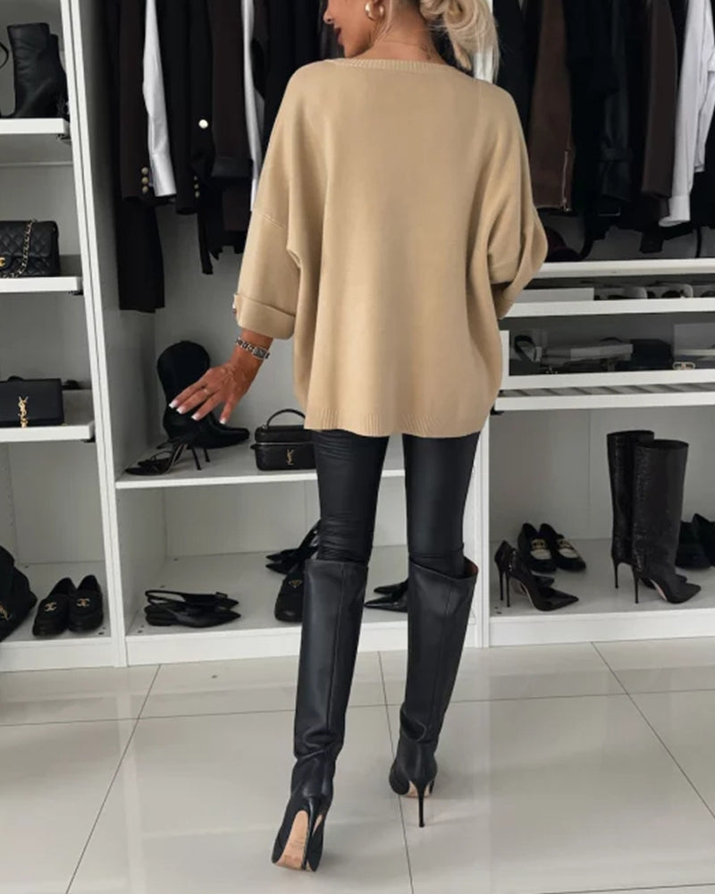 Heleen™ - Haut Élégant en Tricot pour Femmes