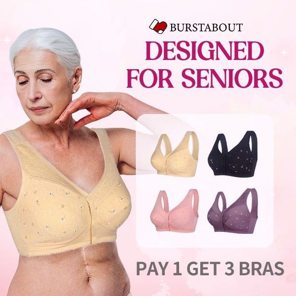 Bloem™ - Soutien-Gorge en Coton à Fermeture Frontale