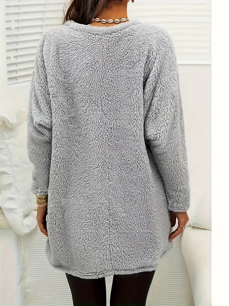 Patrice™ - Sweatshirt Polaire Cœur Coloré avec Poches