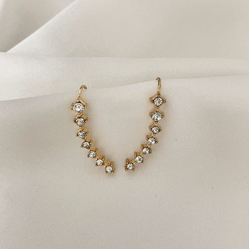 Océane™ - Boucles d'oreilles sept étoiles scintillantes