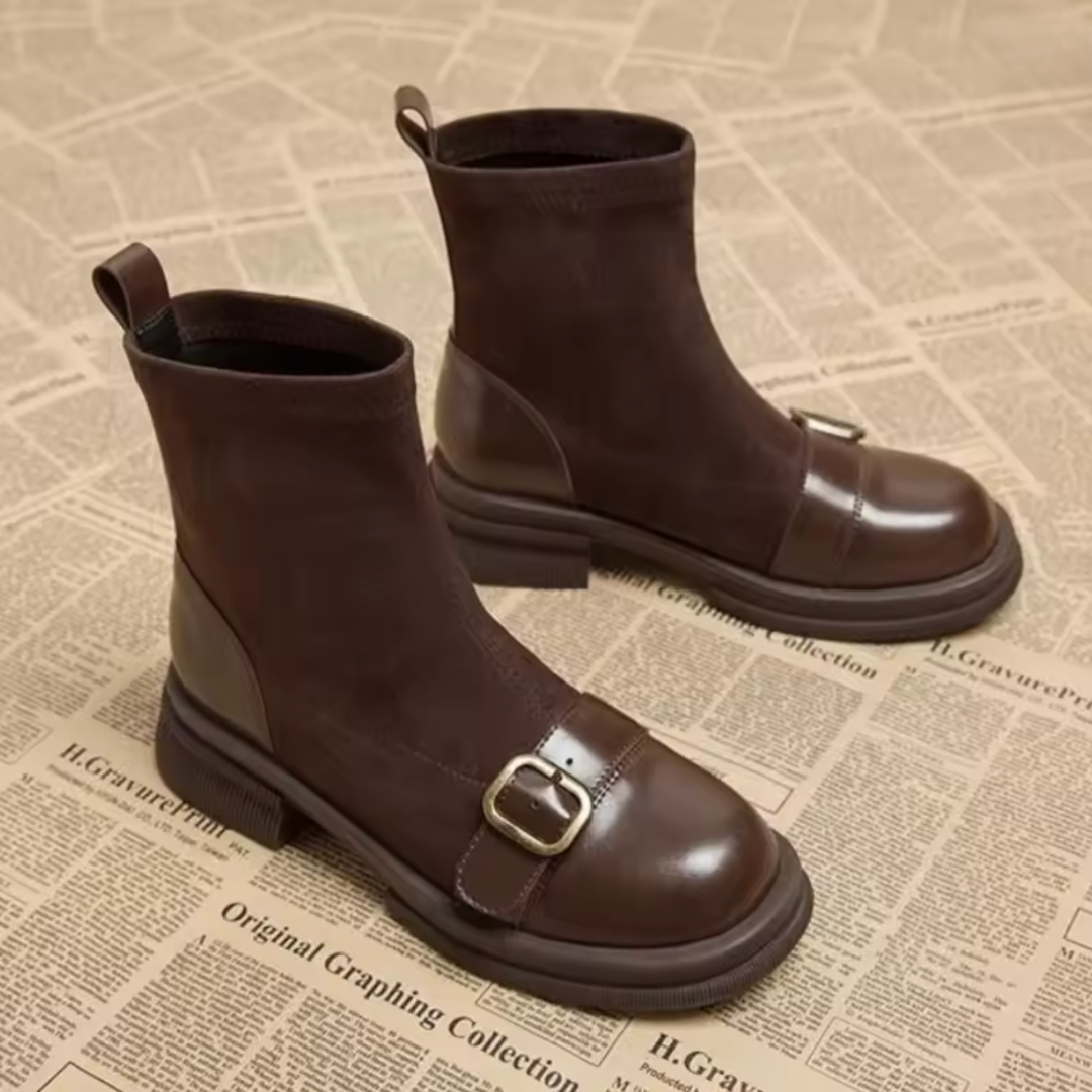 Fayloriah - Bottes Suède Confort